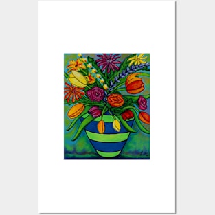 Funky Town Bouquet Posters and Art